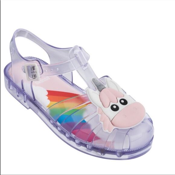 Mini Melissa Unicorn Sandals - Picture 1 of 6